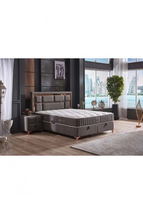 Milano Çift Jakarlı Kumaş Orthopedic Bölgesel Torba Yay Sistemli Yatak